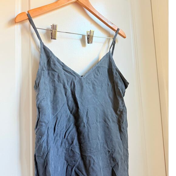 Jenni Kayne Riviera Slip Dress Charcoal Size XS Casual Lightweight Spring Summer - Picture 8 of 11